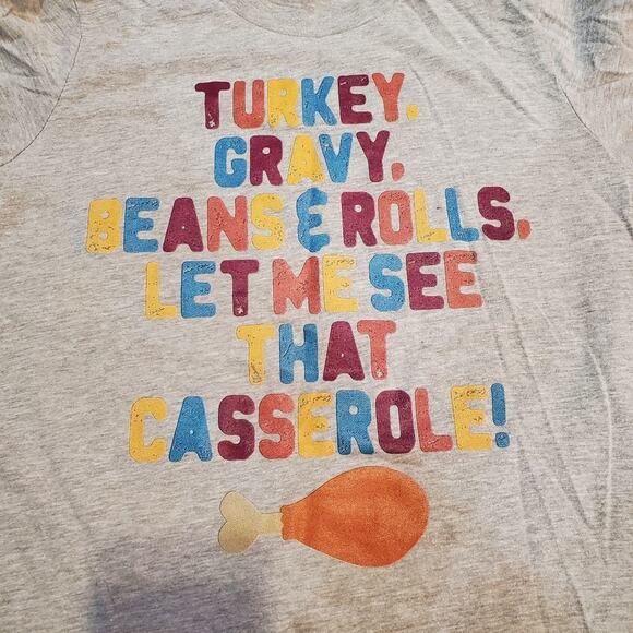 Bella canvas large 14-16 girls thanksgiving tee - Picture 2 of 6